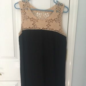 Loft Linen Black dress